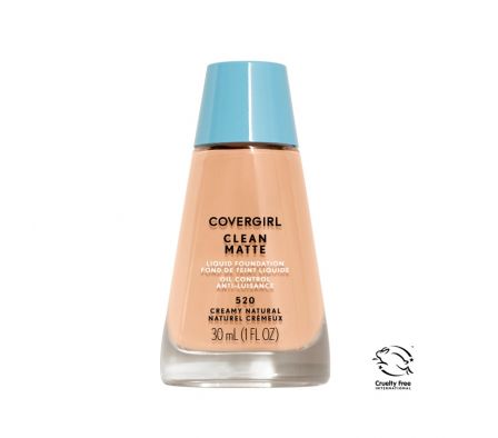 CoverGirl Base Clean Matte Liquid Creamy Natural
