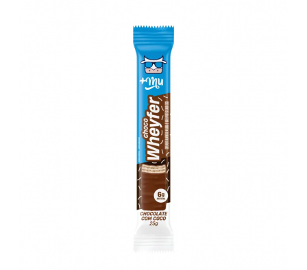 Mais Mu Barra Wheyfer Chocolate con Coco 25gr