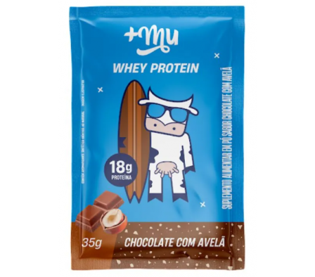 Mais Mu Whey Protein Chocolate c/ Avenallana 35 gr
