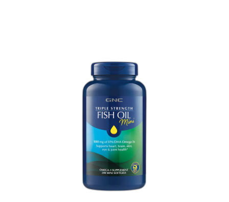 GNC Triple Strength Fish Oil 1000mg x 240 capsulas