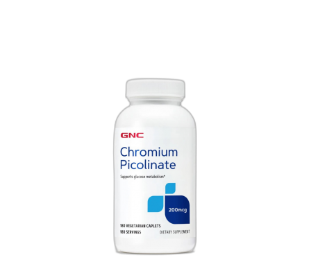 GNC Chromium Picolinate 200mcg - 180 Capsulas
