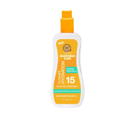 Australian Gold Ult. Hyd. Spray Gel SPF15 237ml