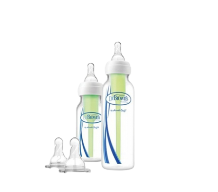 Dr Browns Pack Biberones 120ml/250ml + 3 Tetinas 