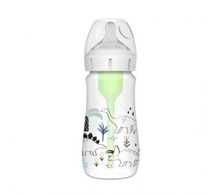 Dr Browns Biberon Anti-colic Boca Ancha Dino 270ml