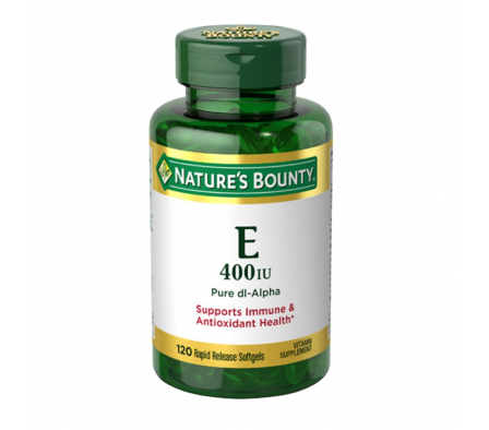 Natures Bounty Vitamina E 400 UI 120 Cápsulas