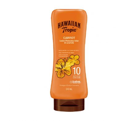 Hawaiian Tropic Loción Protetora Zanahoria 240mL