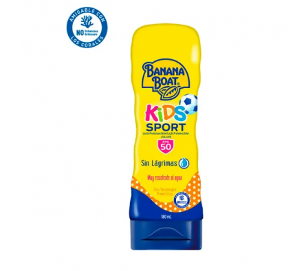 Banana Boat Protector Solar Kids Sport SPF 50 180m