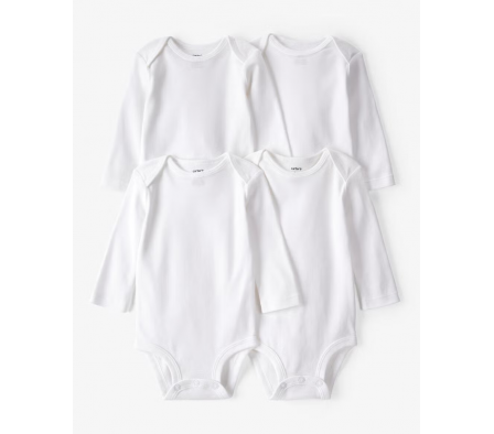 Carters Pack 4 Bodys ML Originales 24M