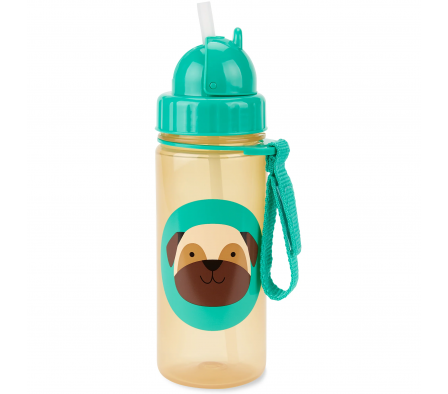 Skip Hop Botella c/Pajita Perro