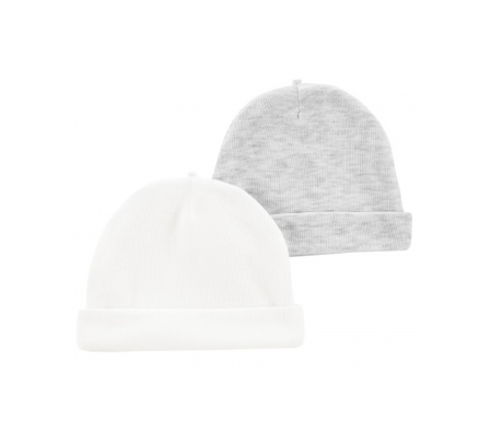 PACK DOS GORROS DIFERENTES NIÑA-BB CARTERS