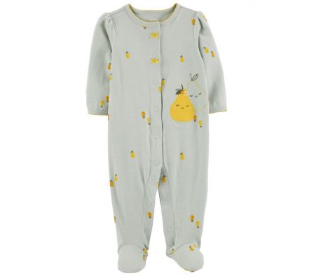 Carters Pijama c/Pie Peras de Algodón Niña