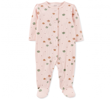 Carters Pijama C/Pie Manzanas Algodón 9M