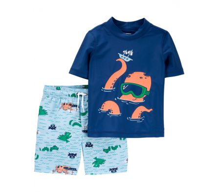 Carters Traje de Baño Pulpo C/ UPF+50 18M