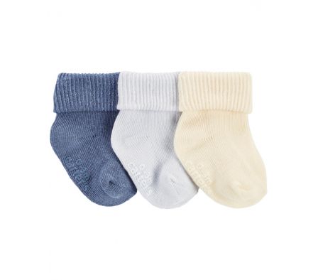 Carters Pack Medias C/ Puños Niños 3-12M