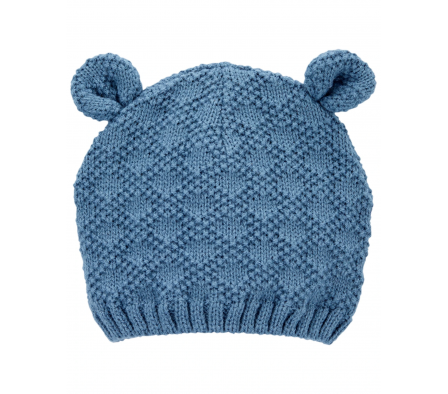 Carters Gorro C/ Tejido C/ Orejas Oso Azul 0-3M