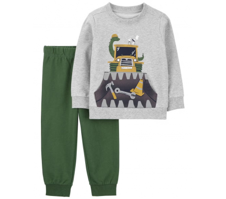Carters Remera+Pantalon Constructor 9M