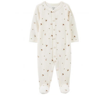Carters Pijama C/Pie Setas Térmico 9M