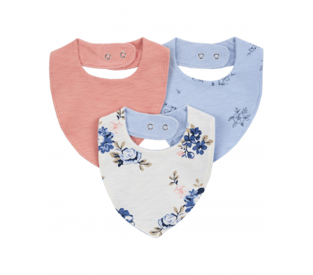 Carters Pack 3 Baberos Bandana Bebé