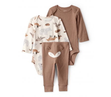 Carters Set Pantalon y Bodies Zorro 24M