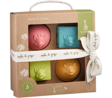 Sophie La Giraffe Juego Bolas y Cubos 