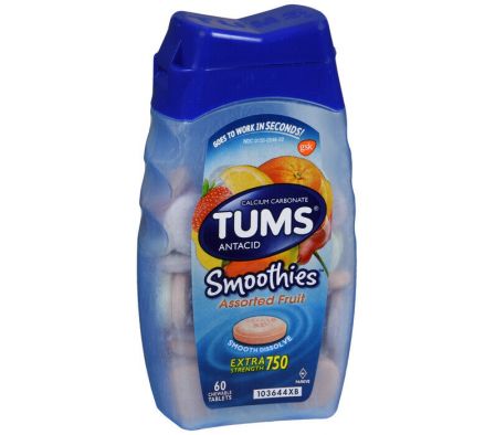 Tums Tabletas Masticables Antiacidas Assorted 