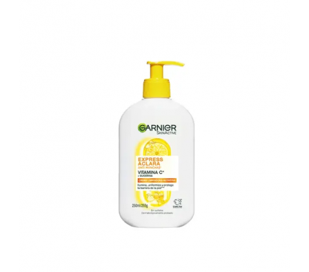 Garnier Crema Nutritiva Limpiadora Vitamina C 250m