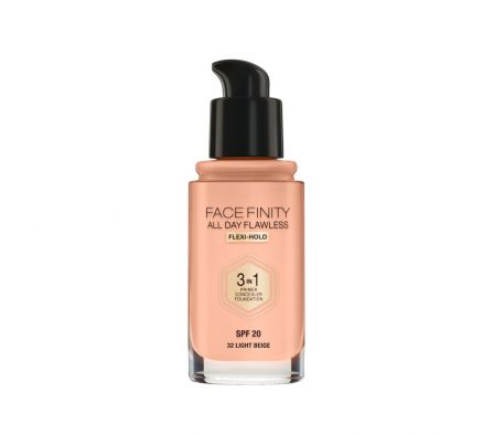 MaxFactor FaceFinity Base Liquida 3en1 Light Beige