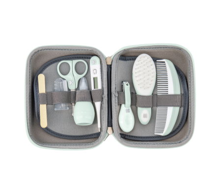 Kikkaboo Set de Higiene para Bebé Mint 8 Piezas