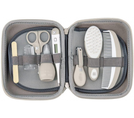 Kikkaboo Set de Higiene para Bebé Beige 8 Piezas