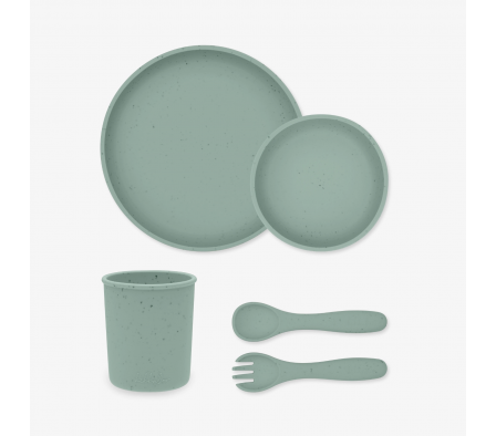Kikkaboo Set Alimentación de Silicona Sage 5 pcs