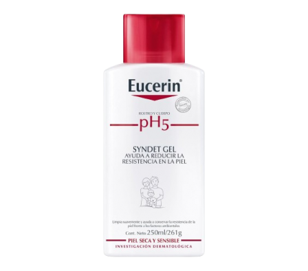 Eucerin Gel de Baño Syndet ph5 - 250 mL
