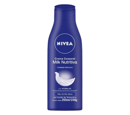 Nivea Crema Corporal Milk Nutritiva 250ml 