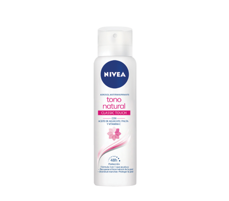 Nivea Desodorante Aerosol Aclarado Natural 150ml