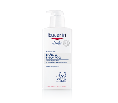 Eucerin Baby Baño y Shampoo 400ml