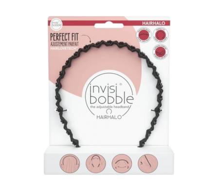 InvisiBobble Vincha True Dark Sparkle 1U