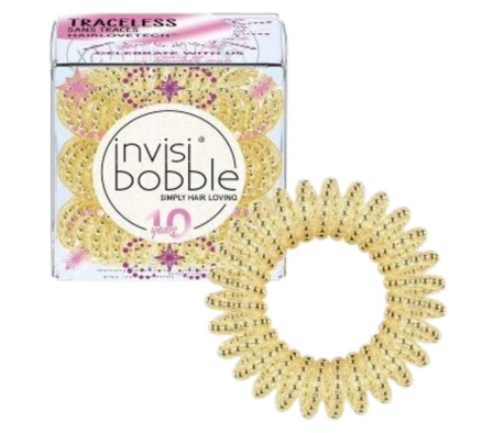 InvisiBobble Goma Original Time to Shine Gold 3U