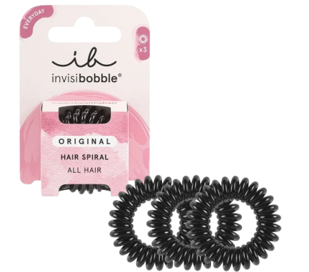 Invisibobble Original Hair Spiral True Black 3 uni