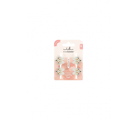 InvisiBobble Pinzas S Pearly Flower 4 pc