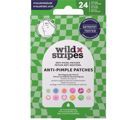Wild Stripes Parche Para Granos 24 Un