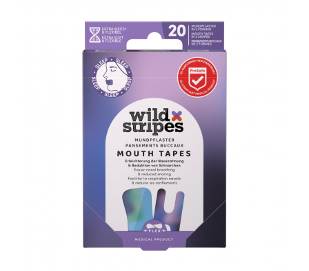 Wild Stripes Curitas Parche P/ Boca 20 Unidades.