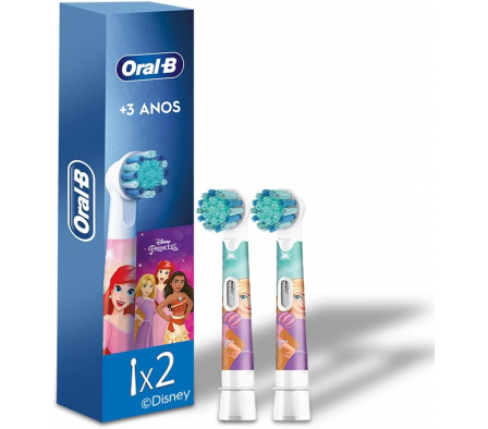 Oral B Repuesto Cepillo Elec Princesas 2 unidades