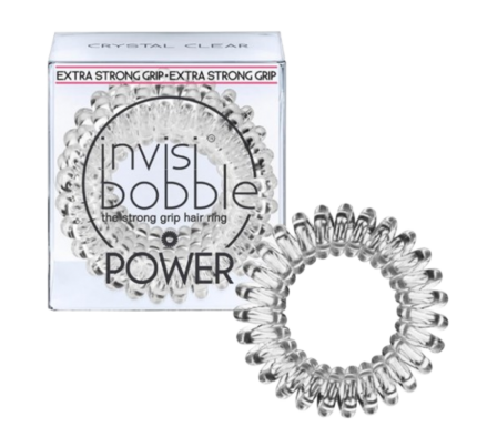 InvisiBobble Goma Power Crystal Clear 3U