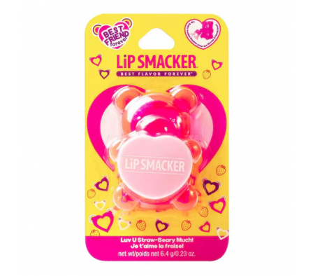 Smackers Lip Balm Sugar Bear Strawberry