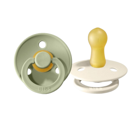 Bibs Chupete Colour Sage/Ivory 0m+ 2 Unid.