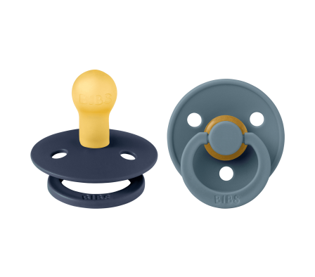  Bibs Chupete Colour Deep Space/Petrol 0m+ 2 Unid