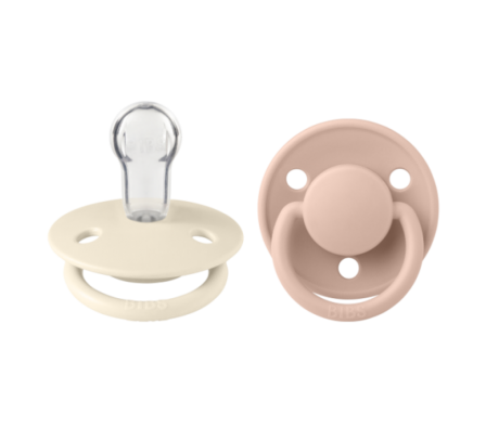 Bibs Chupete De Lux Blush/Yvori 0-3años 2uni.