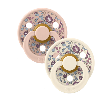 Bibs Chupete Colour Mix Blush 6M+ 2 unidades