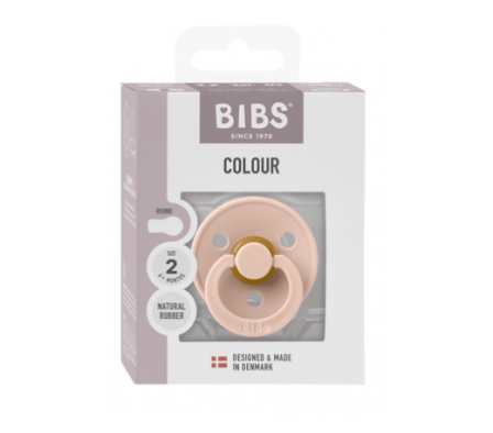 Bibs Chupete Colour Size 2 Blush