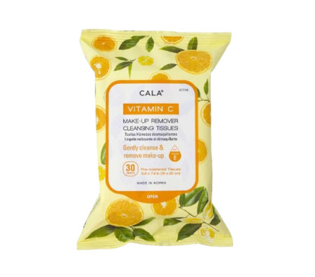 Cala Toallitas Desmaquillantes Vitamina C 30 Un