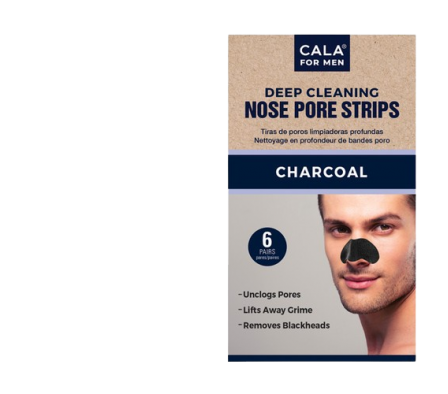 Cala Parches P/Remover Poros de La Nariz 6 Piezas